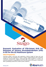 Evaluation des impacts médico-économiques du test Stago pour le dosage des D-dimères